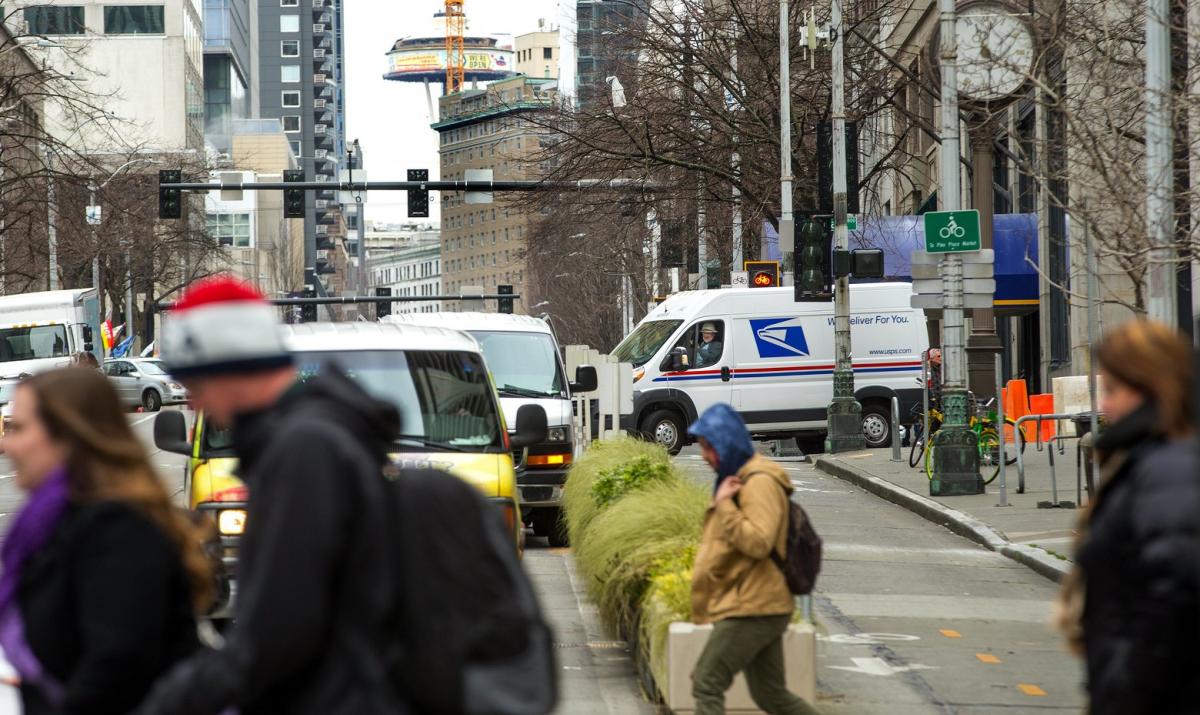 How Can Seattle Make Deliveries More Efficient so Drivers Don’t have to Park Illegally?