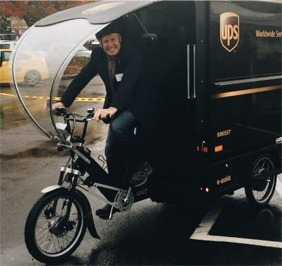 UPS Pilot Kicks off with a Public/Private Partnership Creating a New Urban Delivery System